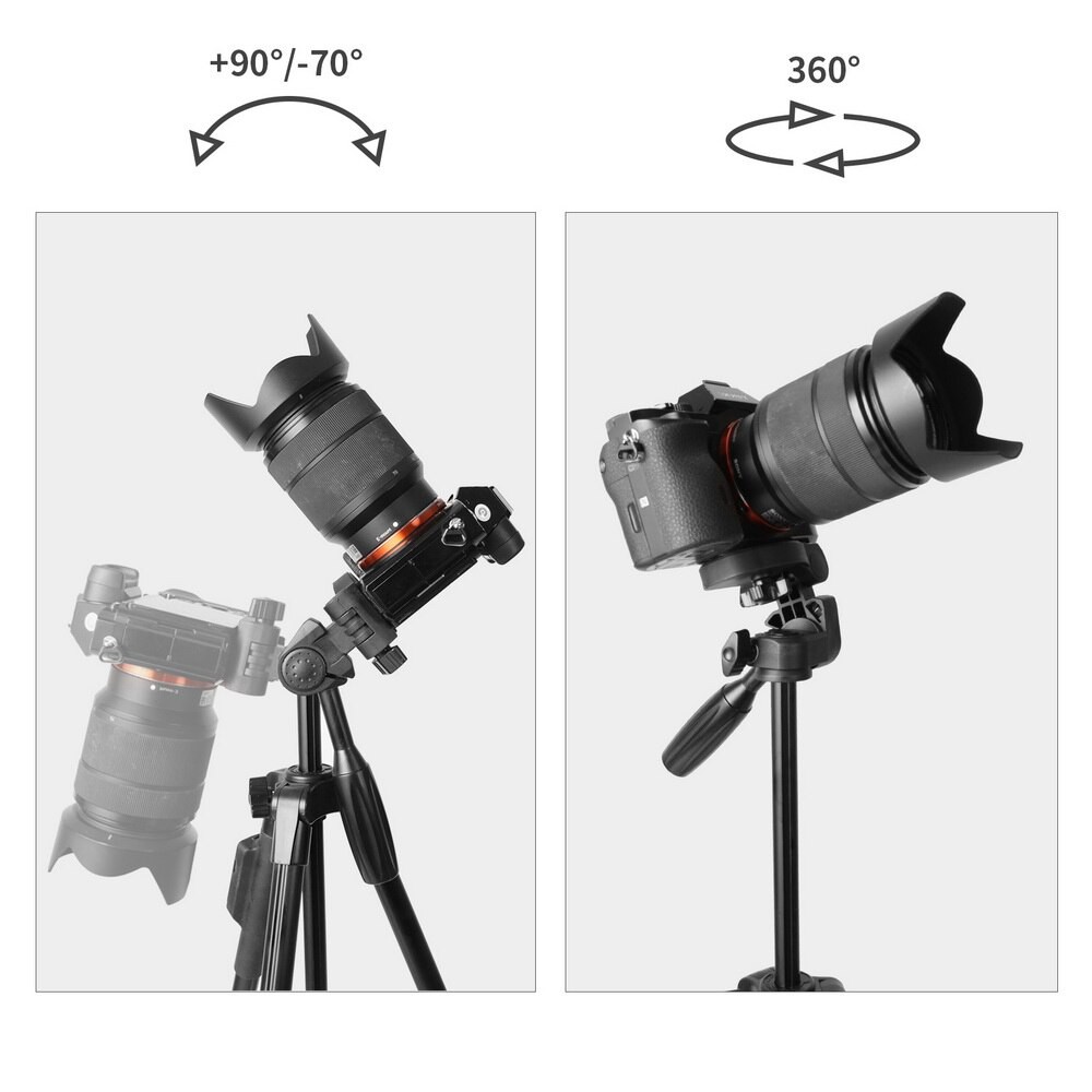 Giá đỡ điện thoại tripod, kèm kẹp điện thoại 3 chân, chân đế máy ảnh ttx-6218 kèm remote bluetooth