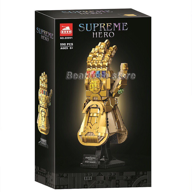 Đồ chơi giáo dục lắp ráp mô hình Găng Tay Của Thanos - Leji 2011 - 598 Mảnh