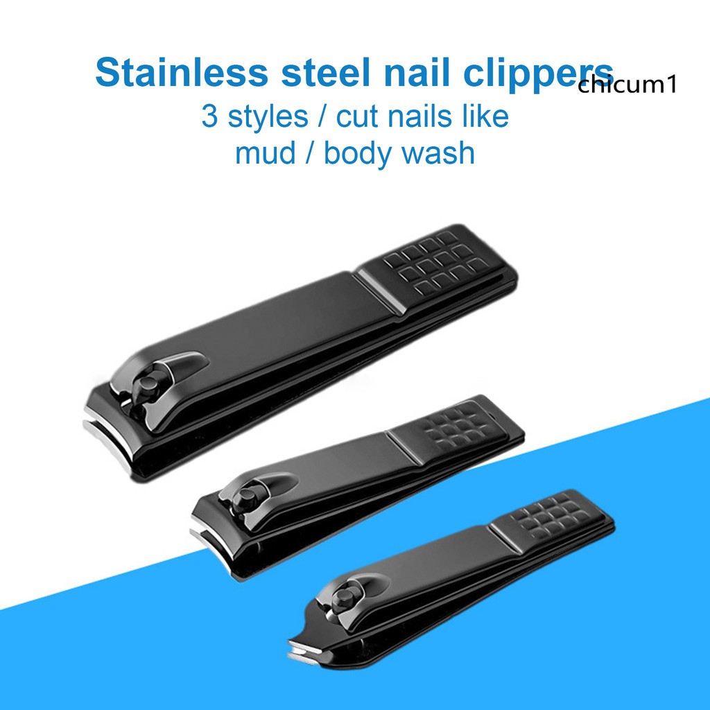 [Hàng mới về] Dụng cụ bấm móng tay bằng thép không gỉ với 3 mẫu khác nhau tùy chọn