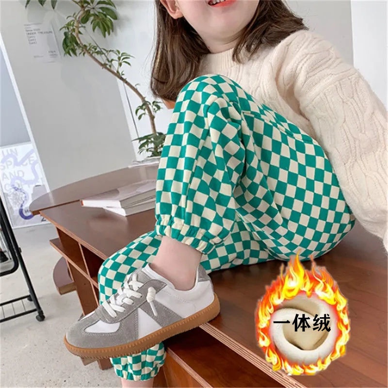 Quần thể thao thiết kế mới năng động thời trang mùa thu đông dành cho bé gái