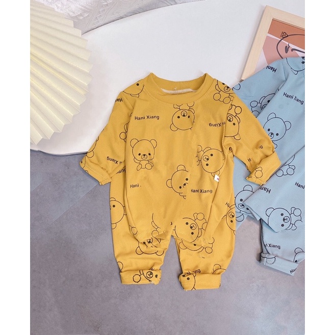 BỘ THU ĐONG MINKY MOM THUN GÂN DÀI TAY CHO BÉ