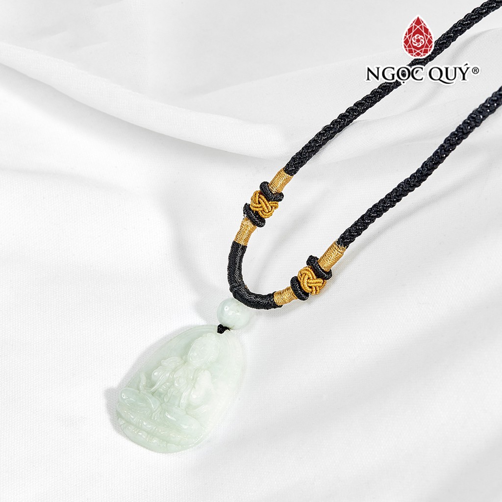 Mặt dây chuyền phật bản mệnh đá cẩm thạch A jadeite - Ngọc Quý