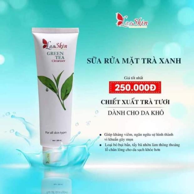 Sữa Rửa Mặt Trà Xanh Laaskin 200gr 5084432