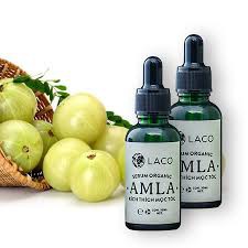 Tinh chất dưỡng tóc Laco Organic Amla, Serum kích thích mọc tóc, giảm tóc gẫy rụng 30ml