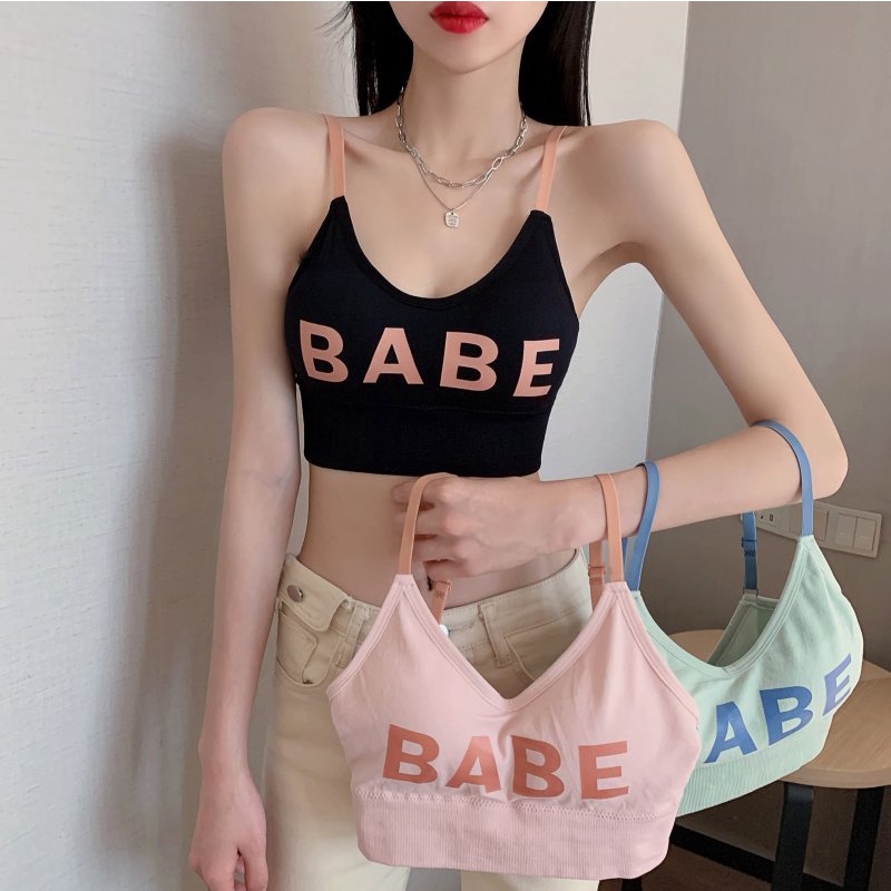 Bra Nữ 2 Dây, Áo Bra Tập Gym Thun Co Dãn Sexy Quyến Rũ ZANABRA B2890