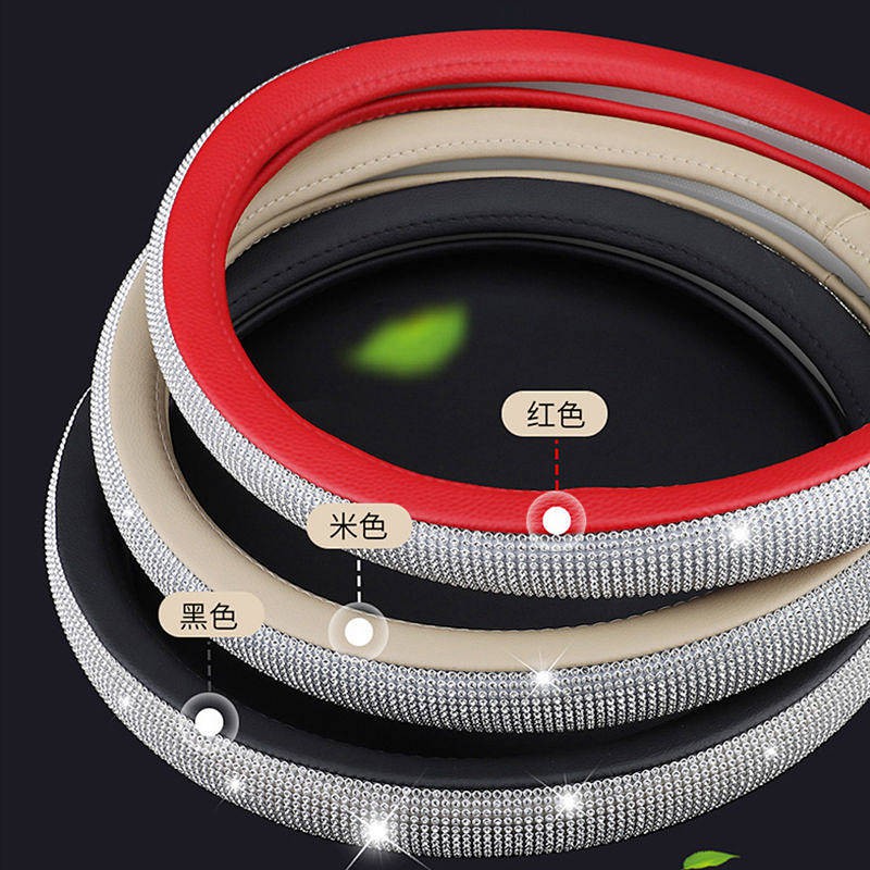 38CM Vỏ bọc trang trí vô lăng xe hơi hợp thời trang