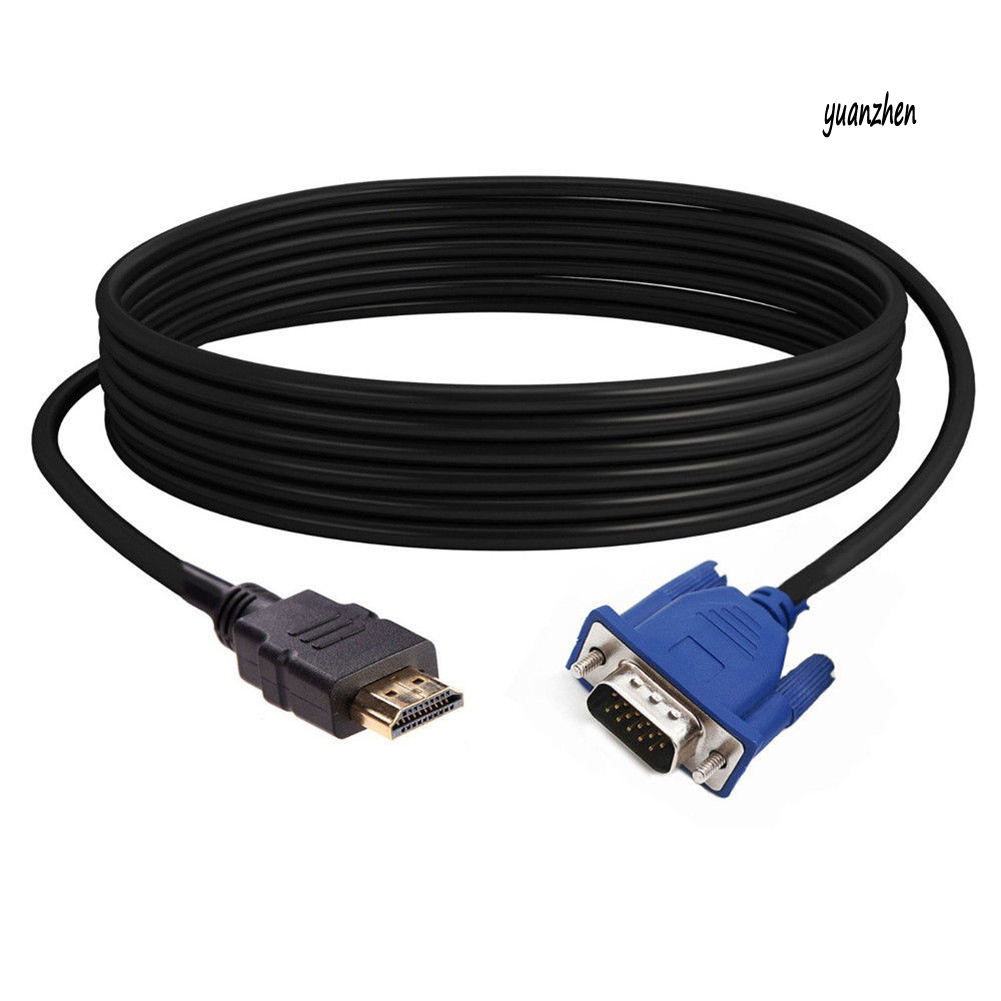 Dây Cáp Chuyển Đổi Từ 6ft 1080p Hdmi Sang Vga Cho Hdtv Dvd
