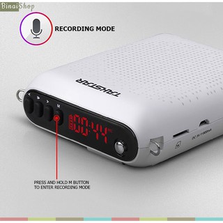 [Chính hãng] Máy trợ giảng có bluetooth Takstar E220 (FM, ghi âm, hướng dẫn viên, giáo viên,bán hàng)