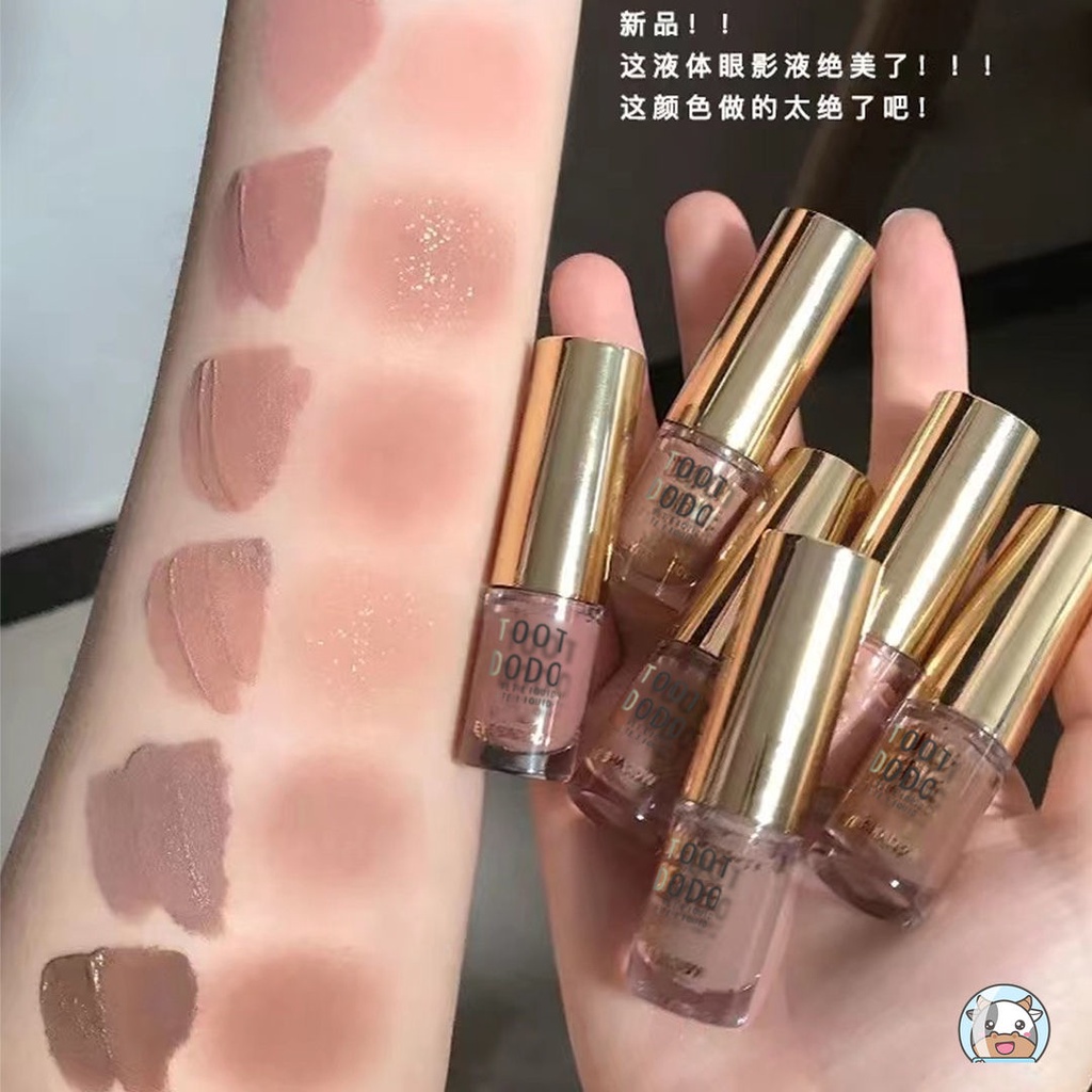 Phấn Mắt Dạng Lỏng Màu Trà/Nâu Sô Cô La Dành Cho Trang Điểm