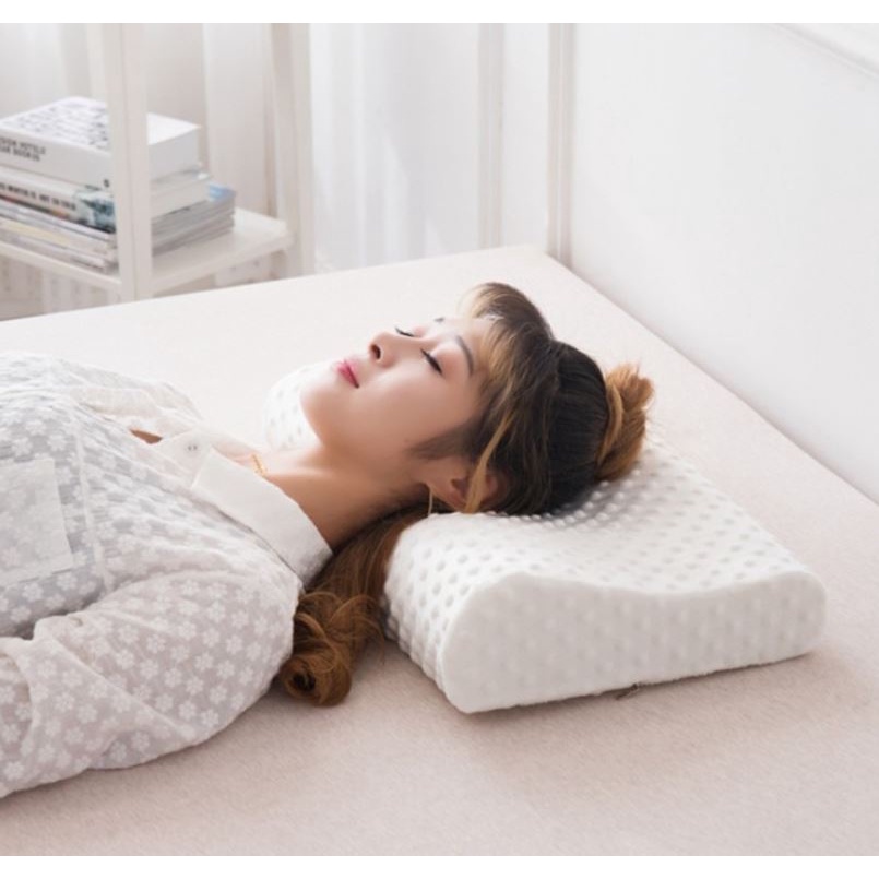 Gối cao su chống ngáy chống đau mỏi vai gáy mềm mại êm ái chính hãng dododios