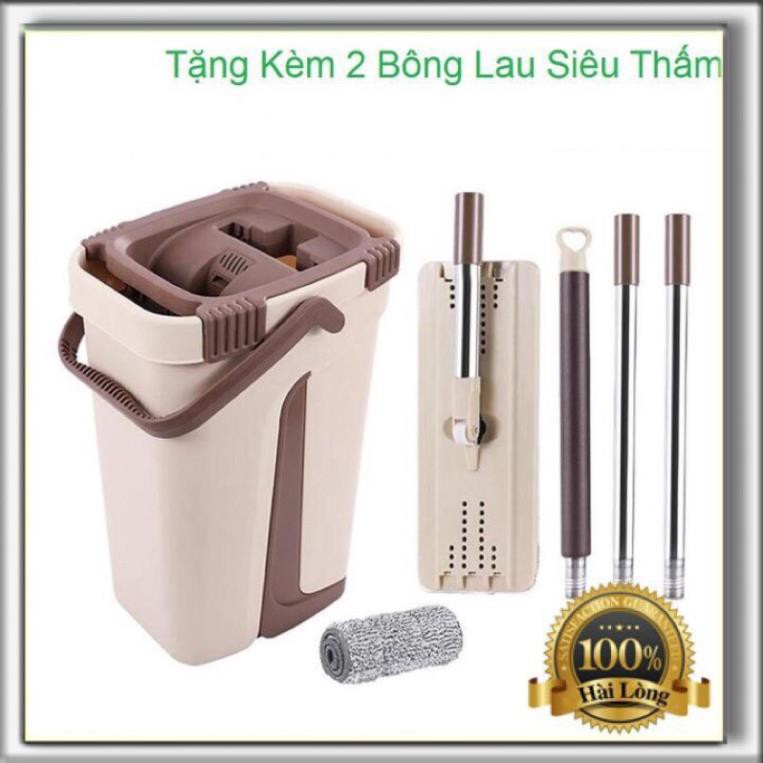 HOT Combo bộ lau nhà và cây lau tự vắt