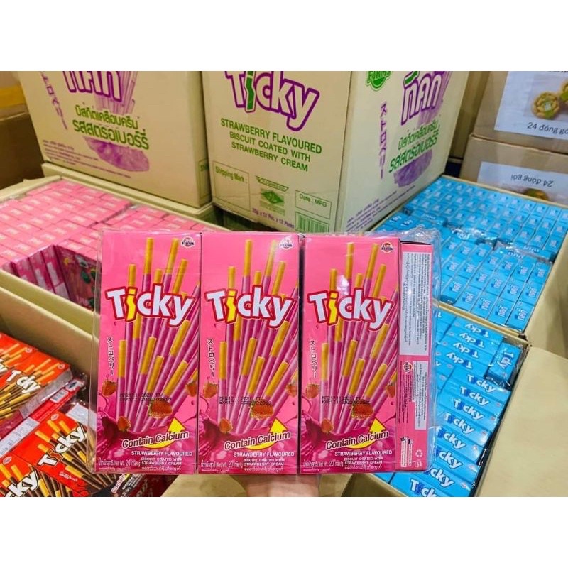 Bánh Que Ticky Thái Lan Đủ Vị Thơm Ngon