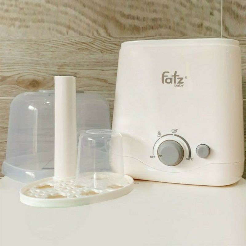 (BH 12th) Máy hâm sữa và thức ăn 2 bình đa năng Fatzbaby FB3012SL - Fatz Duo 1