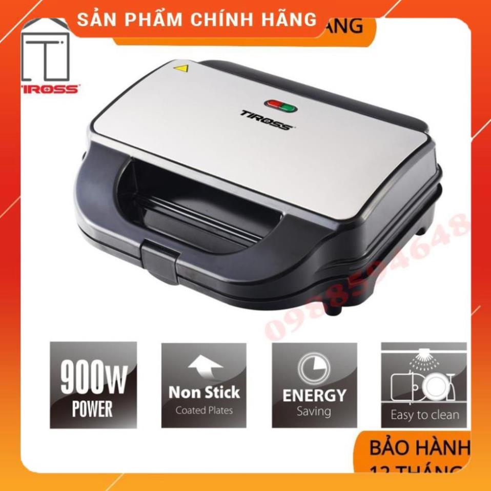 [Tiross - Việt Nam] Kẹp Nướng Sanwich, Bánh mỳ kẹp, Bánh Waffe Tiross TS9655 - Nowship 24/7