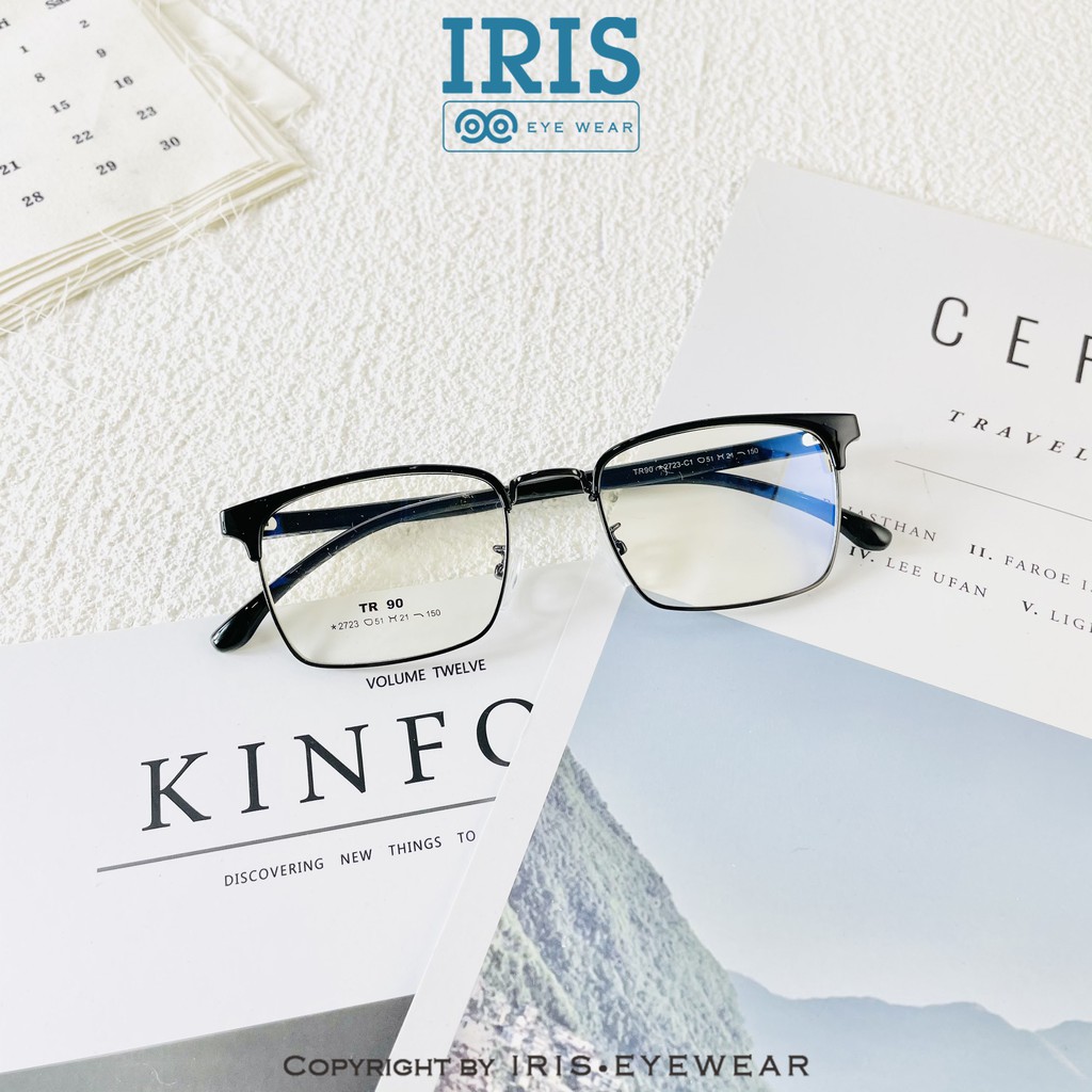 Gọng kính Lami dáng vuông 2723 nhiều màu Iris Eyewear 2021