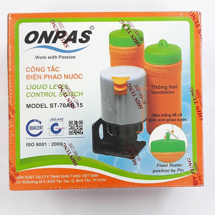 Phao Điện Tự Động Onpas Chính Hãng Hàng Cao Cấp