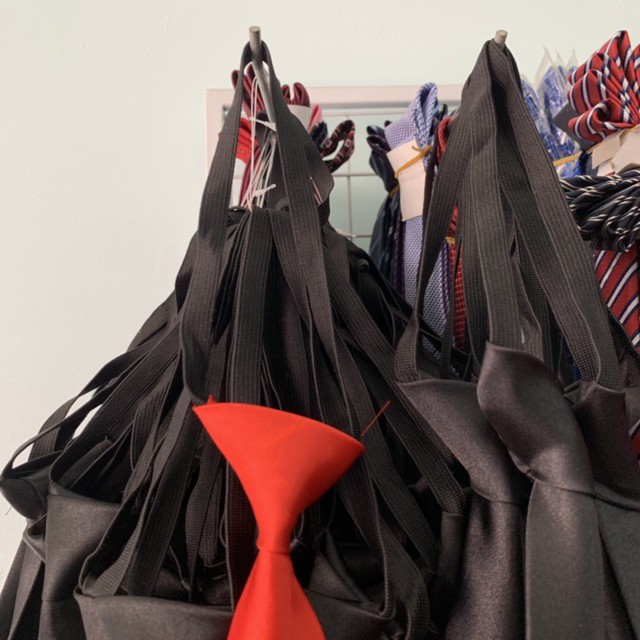 Cà vạt nam  thắt sẵn dây thun - cà vạt nữ sinh- Cavat sinh viênTH