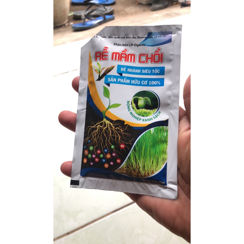 PHÂN BÓN HỮU CƠ RỄ MẦM CHỒI