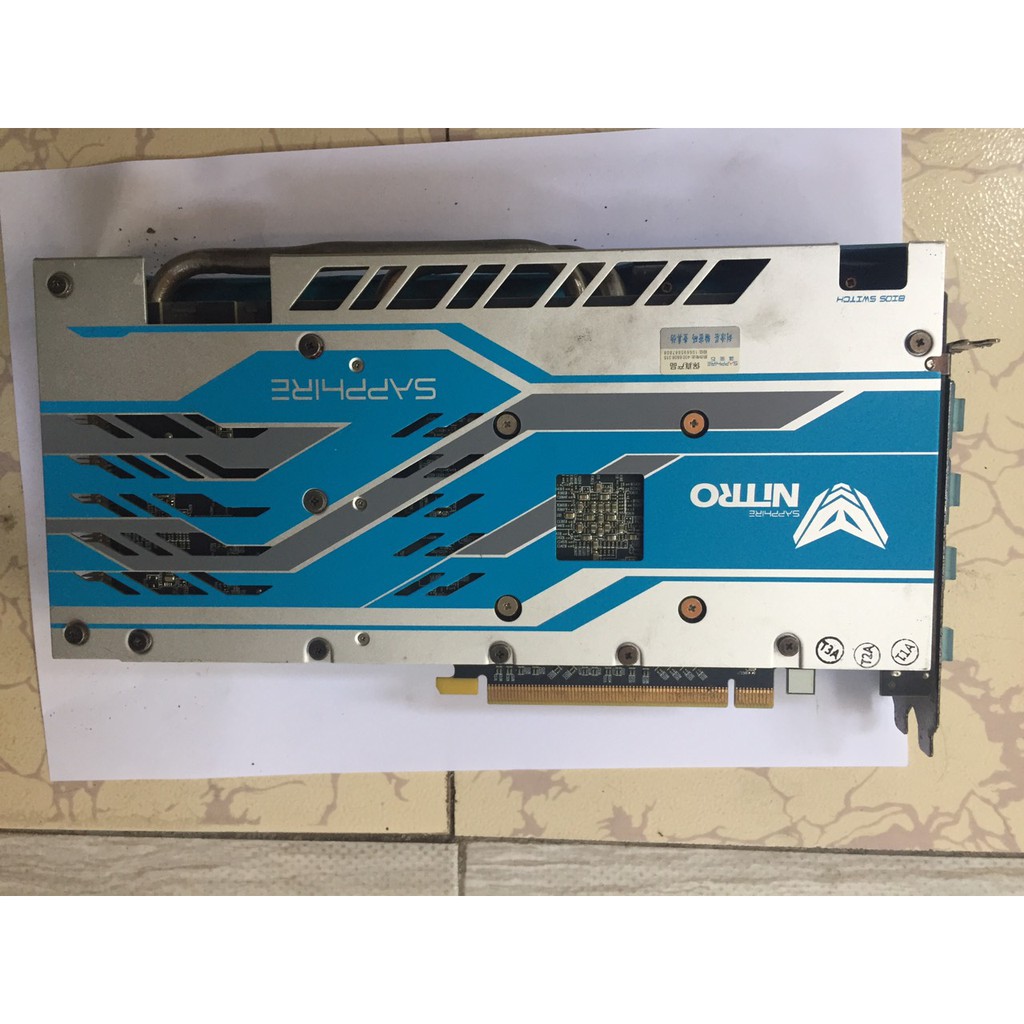 Card màn hình  Sapphire Nitro Rx580 8Gb xanh | BigBuy360 - bigbuy360.vn