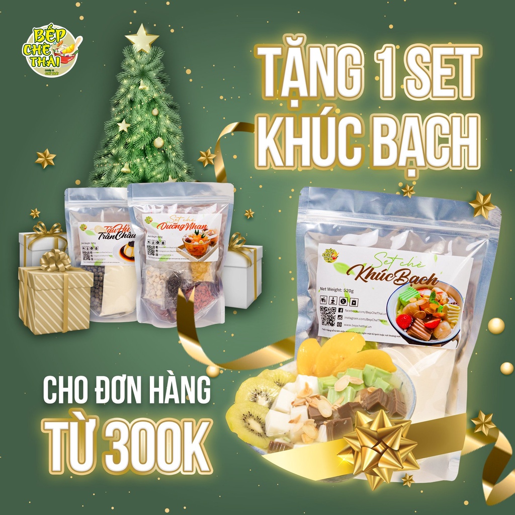 Trà gạo lứt huyết rồng đậu đen hoa nhài lá sen bếp chè thái trà gạo lứt - ảnh sản phẩm 2