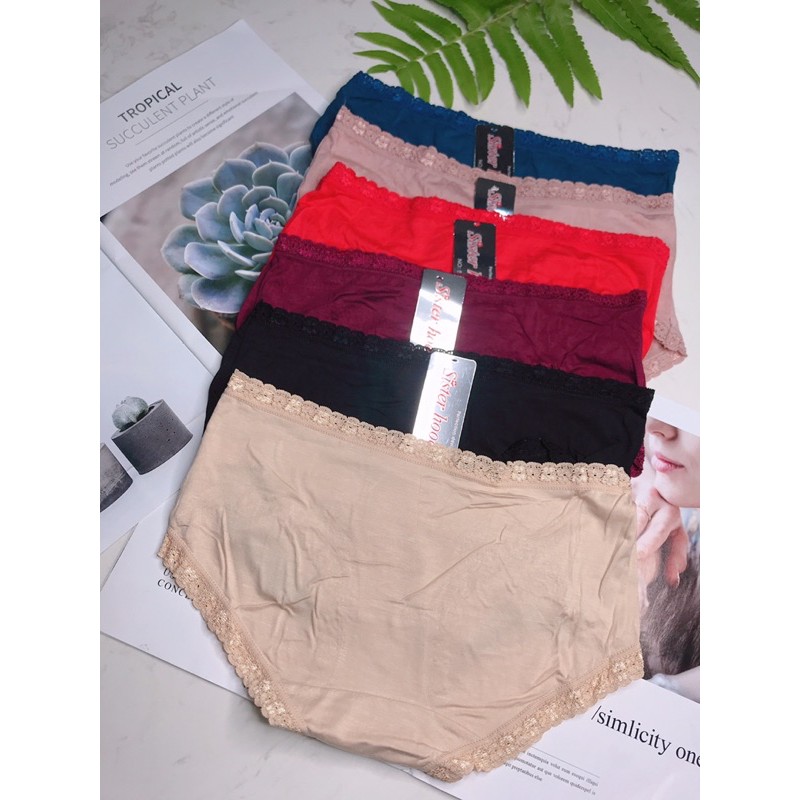 Quần lót nữ Thái Lan cotton pha ren mã SISTERHOOD 551 nhập khẩu THÁI LAN