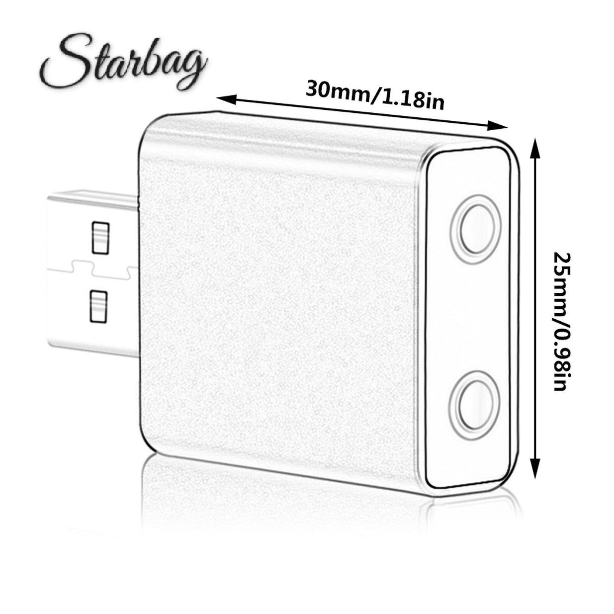 Usb Chuyển Đổi Âm Thanh Đầu Usb Sang Jack 3.5mm | BigBuy360 - bigbuy360.vn