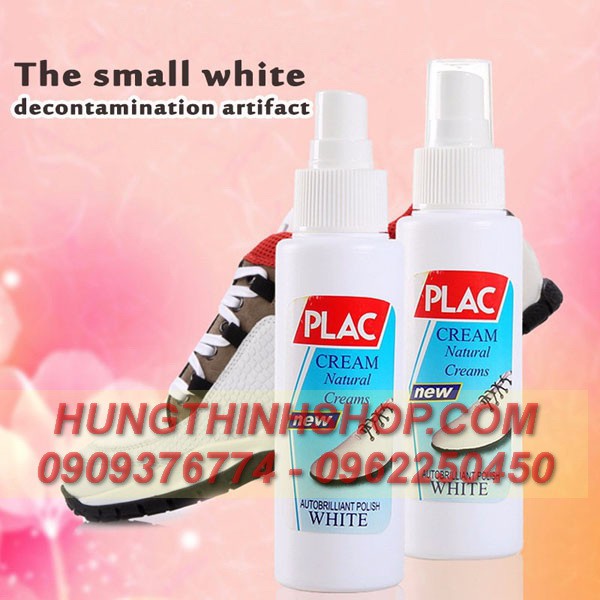 CHAI XỊT TẨY TRẮNG GIÀY PLAC 100ML