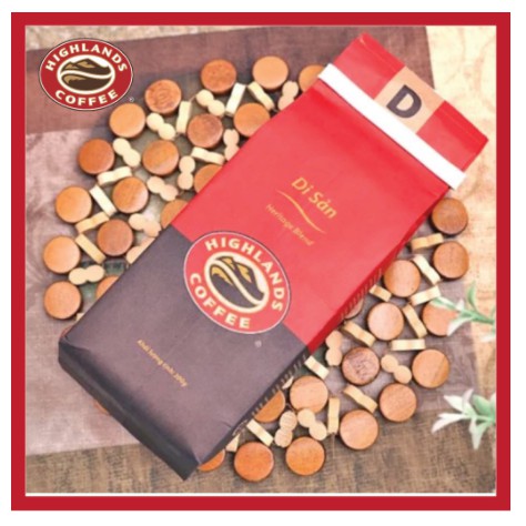 Cafe rang xay nguyên chất Highlands Coffee Di sản - 200g | BigBuy360 - bigbuy360.vn