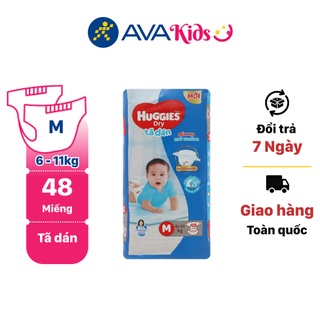 Tã dán Huggies Dry size M 48 miếng