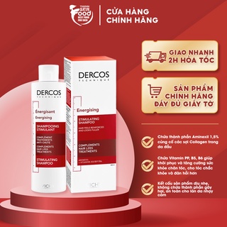 Dầu Gội Giảm Rụng Tóc Vichy Dercos Energising Stimulating Shampoo 200ml