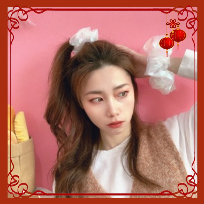 Buộc tóc Scrunchies helogram