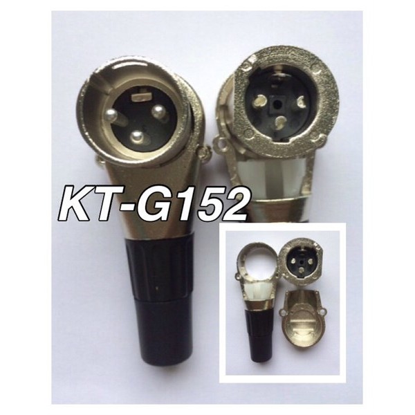 Đầu Jack hàn Canon cong  đực cái