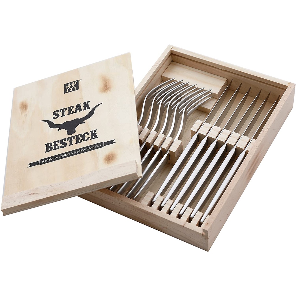Bộ dao dĩa Zwilling Steakbesteck set 12 món [Hàng Đức]