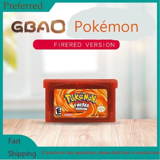 Thẻ Trò Chơi Pokemon GB GBC GBM GBA SP Chất Lượng Cao