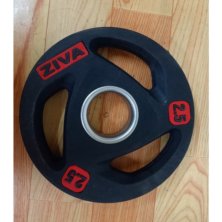 Tạ đĩa bọc cao su, Bánh tạ phi 50 Ziva 2.5kg