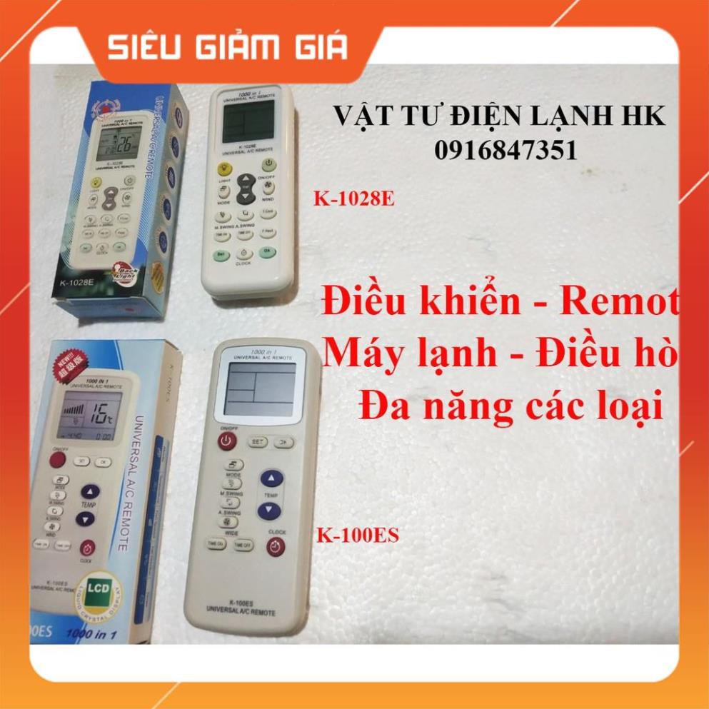 Điều khiển điều hòa đa năng - Remote máy lạnh K-1028E K-100ES