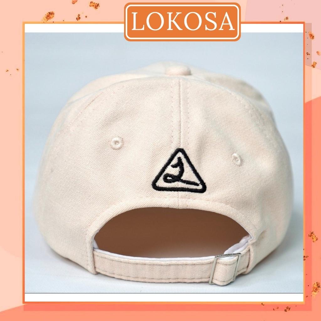 Mũ lưỡi trai lokosa Nón kết thêu chữ Memorie phong cách Ulzzang form unisex nam nữ NO001