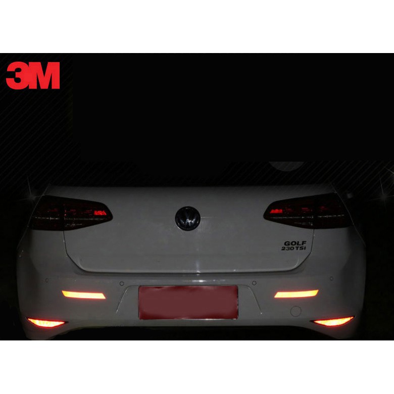 Decal Tem Dán Phản Quang ô Tô Cảnh Báo đuôi Xe Loại Cao Cấp 3M Kim Cương MS-52