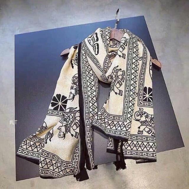 Khăn Choàng Mùa Thu- Khăn Hobo Thổ Cẩm Đa Năng