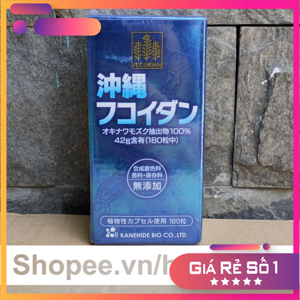 NGÀY VÀNG Viên Uống Okinawa Fucoidan Của Nhật 180 Viên - Fucoidan Okinawa NGÀY VÀNG