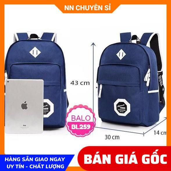 BALO LAPTOP 1988 CỰC CHẤT (BL259) ⚡100% ẢNH THẬT⚡ BALO BỐ