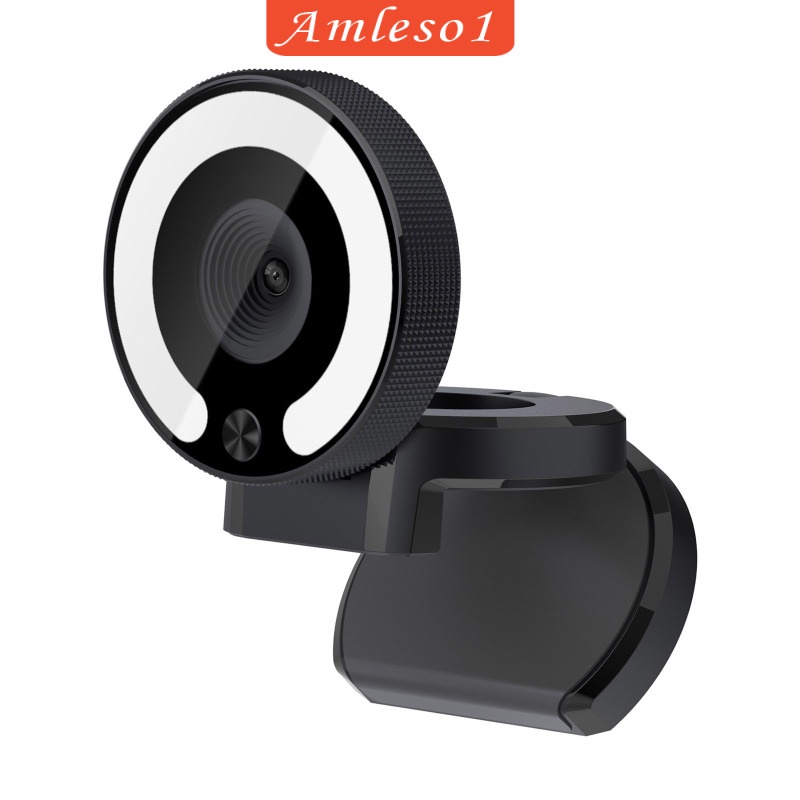 Webcam Amleso1 1080p Có Đèn Led Cho Laptop / Máy Tính Để Bàn | BigBuy360 - bigbuy360.vn