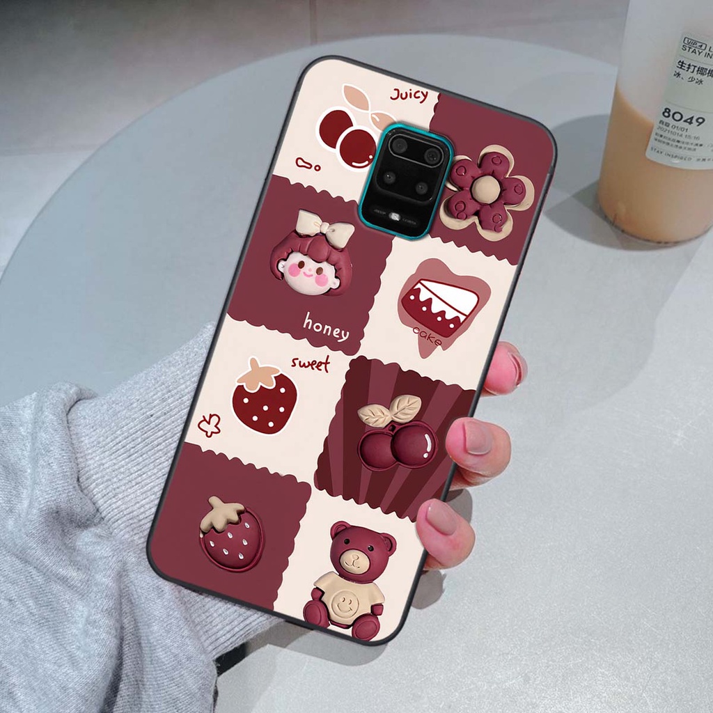 Ốp Xiaomi Redmi Note 9 / Note9s / Note 9 Pro in hình trái tim, caro kẹo ngọt đầy cá tính siêu đẹp siêu chất