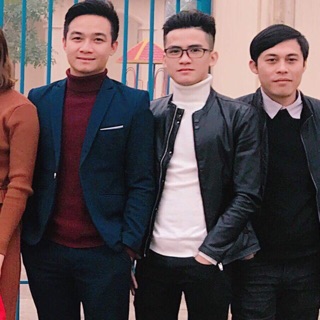 Áo len cổ lọ nam