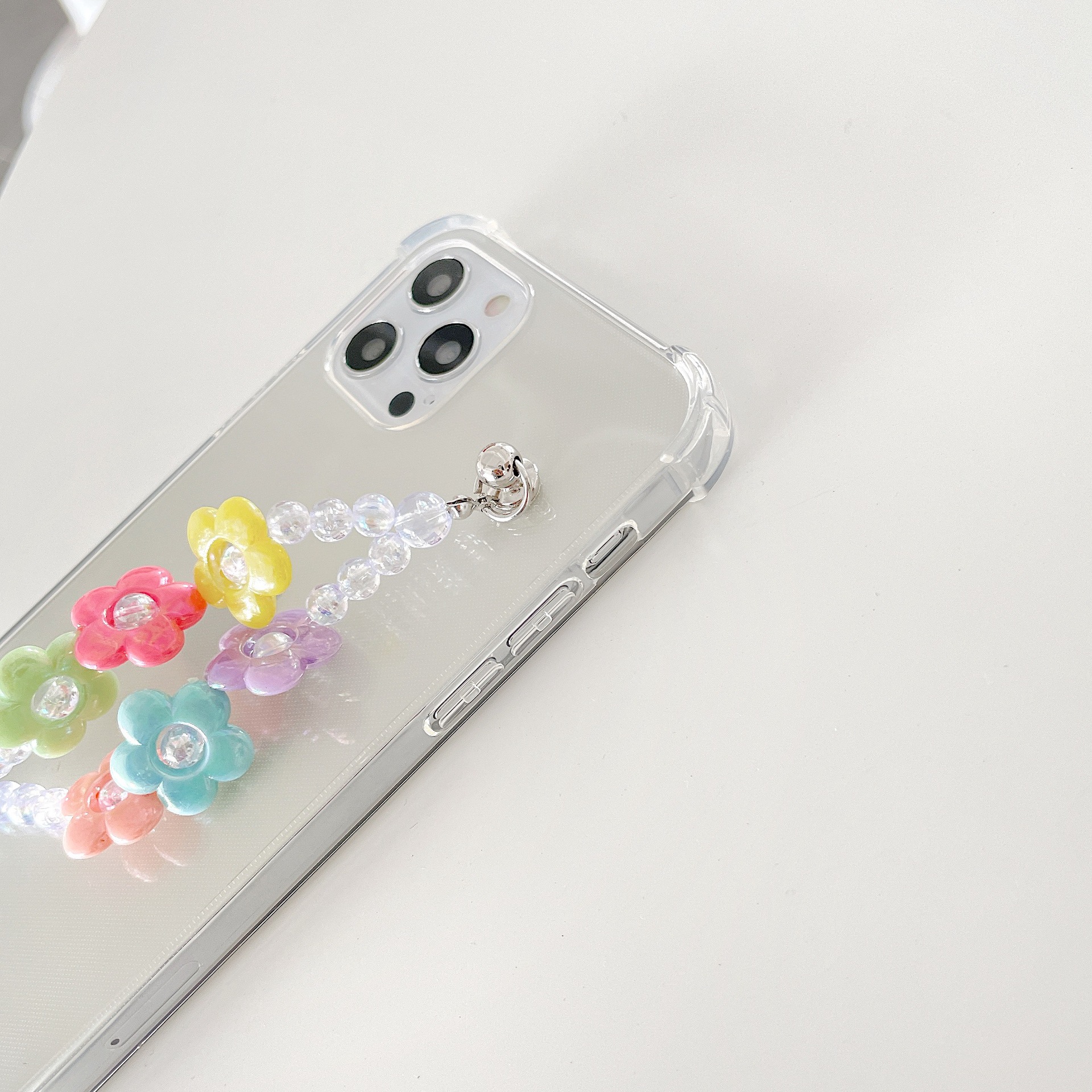 Ốp Lưng Họa Tiết Hoa Phối Dây Đeo Thời Trang Cho Iphone 12 Case Iphone 11 / 12 Pro Max / 8 Plus / 12 Mini / 11 Pro Max / Xs / 7 / 8 / X / Xr / Xsmax | BigBuy360 - bigbuy360.vn