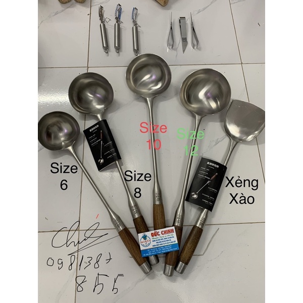 Chảo thép chống dính tay cầm gỗ