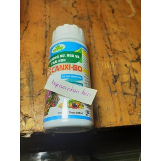 100ml Siêu Canxi Bo, Chống Rụng Nụ, Hoa Và Trái Non