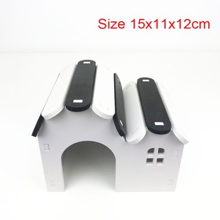 Nhà gỗ màu cho Hamster