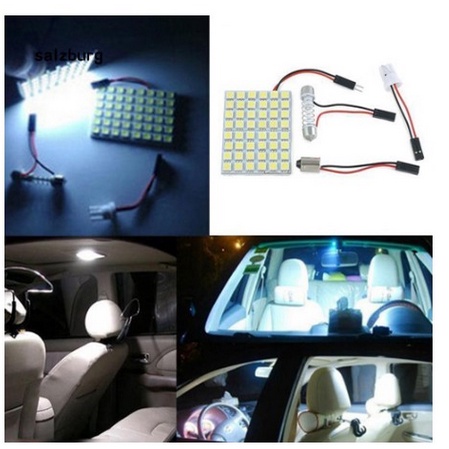 Đèn LED trần nội thất  xe hơi ô tô siêu sáng công suất cao T10 12V cho các xe  Hyundai Accent Toyota Vios Innova