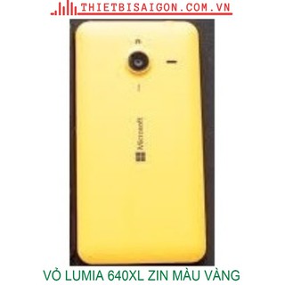 NẮP LƯNG LUMIA 640XL ZIN MÀU VÀNG